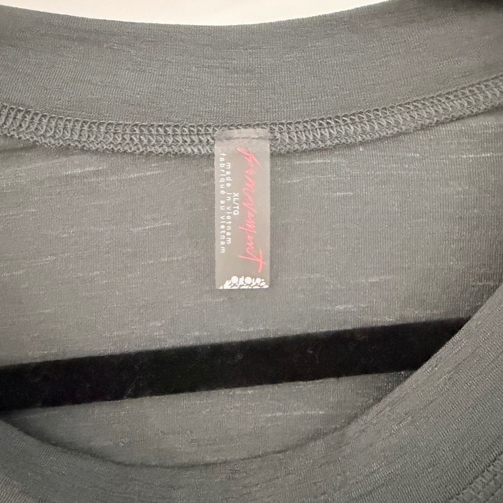 FP Movement Tempo Ruched UV Protection Long Sleeve Top Grey XL Thumbholes - Picture 3 of 6